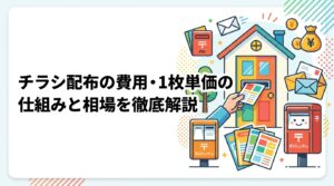 チラシ配布の1枚あたり単価の仕組みや目安相場を解説。枚数・エリア・配布方法で費用が変わる理由、小ロット対応や割引で費用を抑えるコツ、GPS報告による安心感まで初心者向けにわかりやすく説明します。