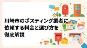 川崎市でポスティングを依頼したい事業者向けに、料金目安・エリア選定のポイント・業者の選び方をわかりやすく解説。GPS報告・明朗会計・小ロット対応のポスティングくんへ無料見積もり受付中。